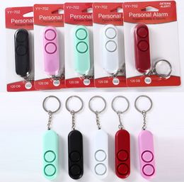 120db personal alarms Girls Women Kids seniors Security Protect Personal Safety Scream Loud Keychain