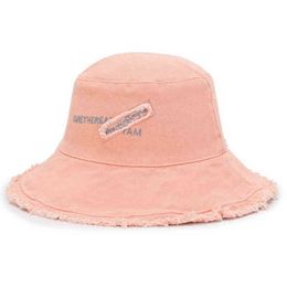 Fashion Women Cotton Bucket Hats Female Summer Autumn Sunscreen Fisherman Cap Outdoor Beach Sun Cap Hat For Women G220311