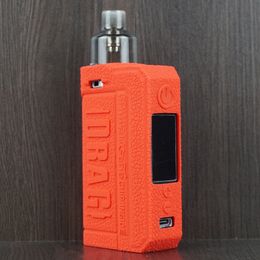 Sürükle Maks Silikon Kılıf Silikon Kılıfları Voopoo için Renkli Kauçuk Kılı