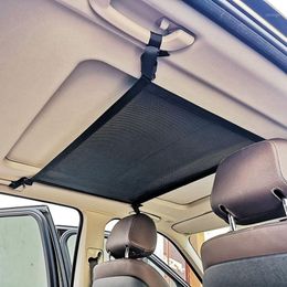 Storage Bags Car Ceiling Net Pocket Roof Interior Cargo Bag For Auto Trunk Container Universal Multifunction Accessories