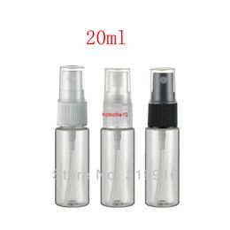 20ml X 100pc Transparent Spray PET Bottle 20cc Small Travel Perfume Container With Mist Sprayer Pump , Hotel Bottlesshipping