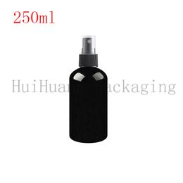 30pcs 250ml black Plastic Portable Spray Bottle Empty Perfume Bottles Refillable Mist Pump Atomizer Travel Accessories