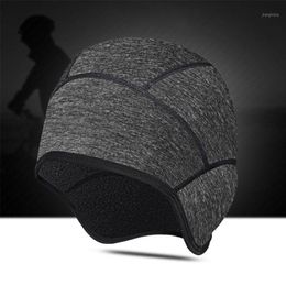 Winter Bicycle Hat Windproof Thermal Ski Cap Ear Protection Face Warmer Hats For Running Riding Outdoor Sports Cycling Caps & Masks