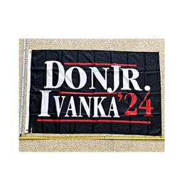 Ivanka Trump 2024 Flag for Outdoor House Porch Welcome Holiday Decoration Family House Flag With 2 Brass Grommets