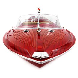 Large High Speed 4CH Simulation RC Speed Boat Yacht Sailing Airship Kids Model Toys Waterproof Electric RC Boat