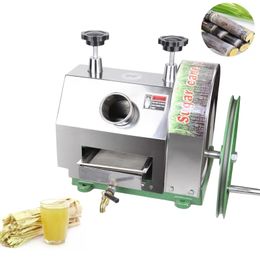 Honhill Stainless Steel Commercial Juicer Sugar Cane Ginger Press Juice Machine Manual Extractor Squeezer Mill 50kg/h