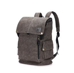 Top Quality style Luxury design Mens shoulder backpack women's Laptop Bag Large Student Bookbag leather outdoor travel bags
