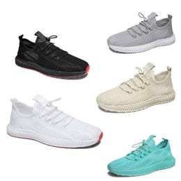 running shoes spring summer sport mens womens sneakers white grey breathable outdoor wear mes