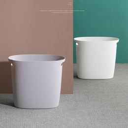 Narrow Slender Trash Can recycle bin Square Shape Wastebasket Without Lid Paper Basket Gap storage Garbage Dustbin Trash Can Y200429