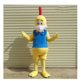 Factory Direct Adult Cock Chicken Rooster Mascot Costume Suit Party Game Dress Outfit Gift mascot costume