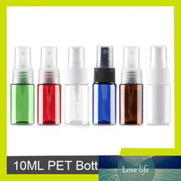 Sedorate 50 pcs/Lot 10ML Empty Plastic Refillable Bottle PET Perfume Spray Bottle Mist Automizer Containers Makeup LW006-1
