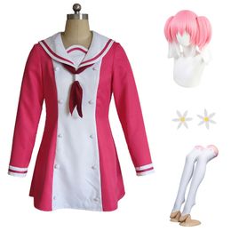 Anime Munou na Nana Nana Hiiragi Cosplay Uniform Dress Parrucca Copricapo Calze per la festa di Halloween