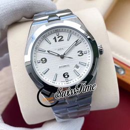 Sale New Overseas 47040/B01A-9093 White Dial A2813 Automatic Mens Watch Stainless Steel Bracelet STVC High Quality Sport Watches SwissTime.