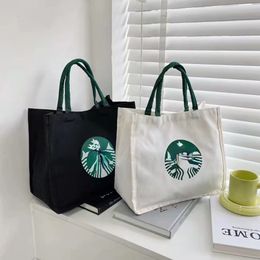 New Net Red Personalized Canvas Bag Printing Portable Oblique Women's Tote Bag for Office Workers Messenger Bags