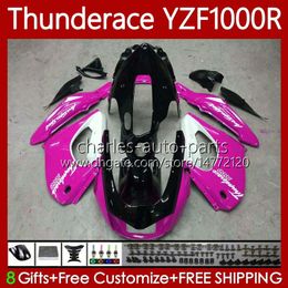 Bodys Kit For YAMAHA Thunderace YZF 1000 R 1000R YZF1000R 96-07 87No.109 YZF-1000R 96 03 04 05 06 07 Gloss Pink YZF1000-R 1996 1997 1998 1999 2000 2001 2002 2007 Fairing