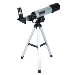 FreeShipping 360x50mm Astronomical Telescope Camping Monocular With Portable Tripod Space Spotting Scope Monocular Telescope for Beginner