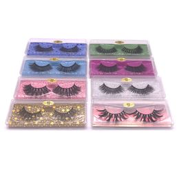 Natural Fluffy False Eyelashes Soft Comfortable Lashes Extension Faux 3D Mink Eyelash Makeup Tool