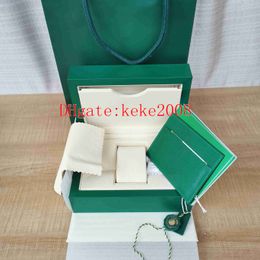 High Quality boxes Green Watch Wristwatches Hulk Original Box Batman panda 116610 116600 116500 126000 Brochure certificate gift present man woman Watches