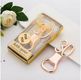 Creative Number Bottle Opener Shower Party Favor Gift Box Packaging Wedding Gift Beer Wine Bottle Opener Kitched Accessories LLF13849