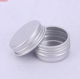 Wholesale 2000 x 5G Aluminium Tins Small Metal Cosmetic Packaging Jar 1/6oz professional cosmetics containergood quantity