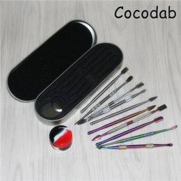 Wax dabber tools atomizer stainless steel dab tool titanium nail dabber tool dry herb vaporizer pen dabber tool glass rigs