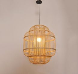 modern bamboo pendant lights bamboo lamp Asia Restaurant Hotel pendant lamp for living room hanging kitchen lamp