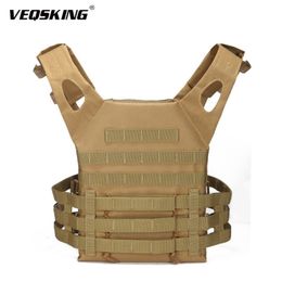 800D MOLLE Outdoor Tactical Vest,Mens Hunting Climbing Wargame Protective Plate Airsoft Vest,Sports Military Equipment Army Vest 201214