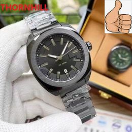 Luxury fashion men japan quartz battery powers movement watch sapphire 40MM week calendar 904L stainless steel casual business wristwatch