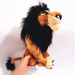 1pieces/lot 34cm the Lion plush Scar doll Holiday gifts Children's toys LJ200914