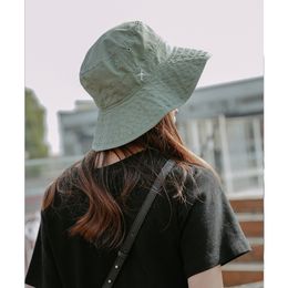 Fashion Embroidery Airplane Bucket Hat Women Outdoor Sports Hip Hop Cap Men Summer Fishing Sun Hat Panama Man Cotton Flat Hats Y200102