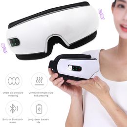 Bluetooth Eyes Massager Vibration Electric Music SPA Collapsible Air Pressure Heating Care Instrument Eye Fatigue Massage