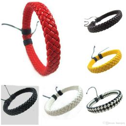 Leather Bracelets for Women Fashion Braided Leather Bracelet Cuff Bangle Wristband Brand Bracelets