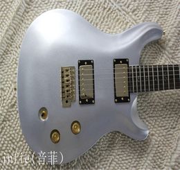 2021 electric guitar silver wholesale guitars