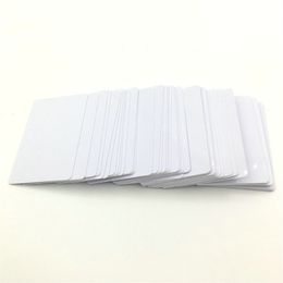 2022 заготовки карты pvc Printable Blank Sublimation PVC-карта пластиковых белых идентификационных визитных карточек для продвижения подарков Название карточек Партия Настольный номер Тег GWD13320