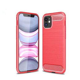 Carbon Fibre Cases For iPhone 12 13 Mini 11 Pro X Xr Xs Max 7 8 6S Plus Phone Cover Samsung S21 S20 S10 S9 S8 DHL