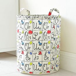 Free shipping Storage Basket 35*45CM Laundry Basket for Baby Toy Panier Rangement LJ201204