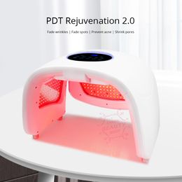 New Arrival Fold 7 Colours Best Photon Light Therapy Hydrating Skin Wrinkles Removal Naturally Led Photon Machine