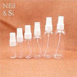 10ml 15ml 20ml 30ml 50ml 100ml Empty Plastic Spray Bottle Cosmetic Women Makeup Perfume Water Atomizer Containers Free Shipping