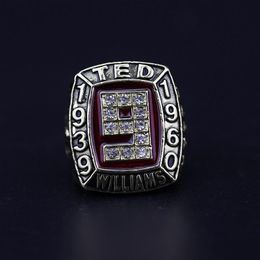 Hall Of Fame 1939 1960 Ted Williams 9 Baseball Team S Ring With