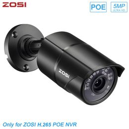 -Zosi H.265 Poe IP-камера 5mp HD Открытый водонепроницаемый инфракрасный 30 м ночного видения безопасности видео наблюдения видеонаблюдения камера видеонаблюдения