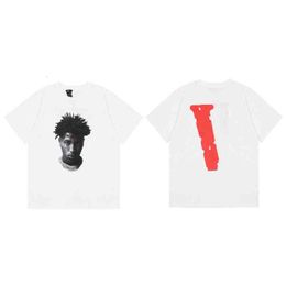 T-shirt maschili di Youngboy Co Branding Panther Big v manica corta Atmosfera sciolta hip hop t-shirt