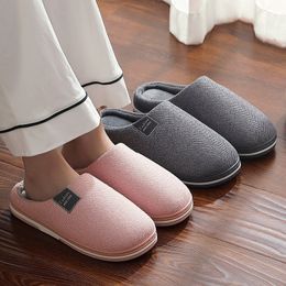 Women Plush Slippers Soft Sole Winter Warm Shoes Slip On Men Ladies Couples Home Indoor Bedroom Comfort Fur Slides Footwear Y201026