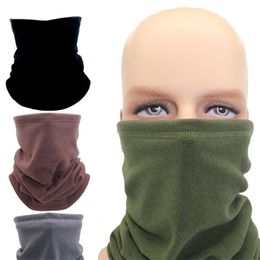 Cycling Caps & Masks Face Mask Bike Scarves Windproof Towel Skiing Outdoor Sports Plus Velvet Warm Scarf