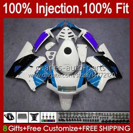 Injection For HONDA MC28 PGM4 NSR250R 102HC.111 white blue NSR 250 250R 94 95 96 97 98 99 NSR250 R 1994 1995 1996 1997 1998 1999 Fairings