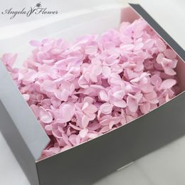 20g Eternal Flower Hydrangea Head Valentine's Day Gift Preserved Immortal Flower DIY Hug Bucket Box Bouquet Material Home Craft