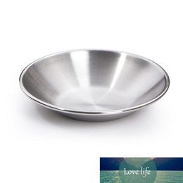 new Dishes & Plates Stainless steel soy sauce dish ceremoniously condiment dish caidie small dish free shipping