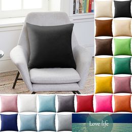 New Cushion Cover Velvet Sofa Pillowcases With Zipper Throw Pillow Case Home Decor 45x45cm