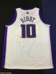 custom Vintage Mike Bibby #10 Basketball Jersey Stitched Men's XS-5XL NCAA