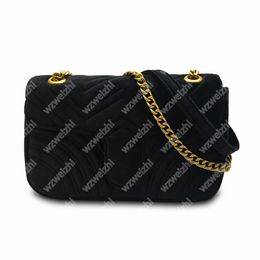fashionRe-Edition Women Shoulder Bags Gold Chain Velvet crossbody Bags Heart Style lady purse wallets Handbag Totes Messenger bags 6 Colours