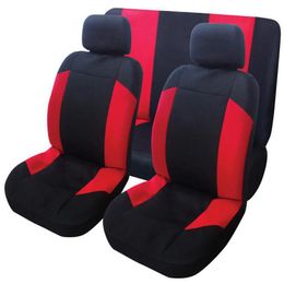 Car Seat Covers High Quality Universal Fit Polyester 3MM Composite Sponge Styling Lada Suv Cases Cover Accessories